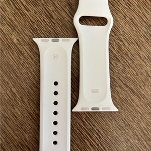 Apple starlight sport band Watch Band for 40mm Smartwatch nwot s/m